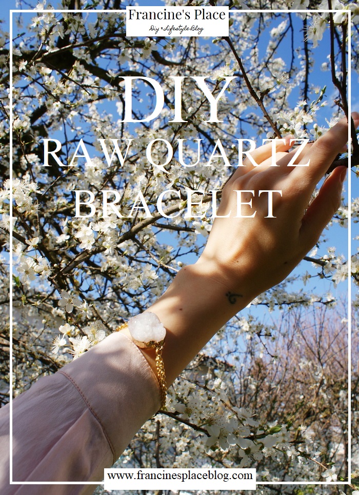 diy quartz bracelet tutorial francinesplaceblog