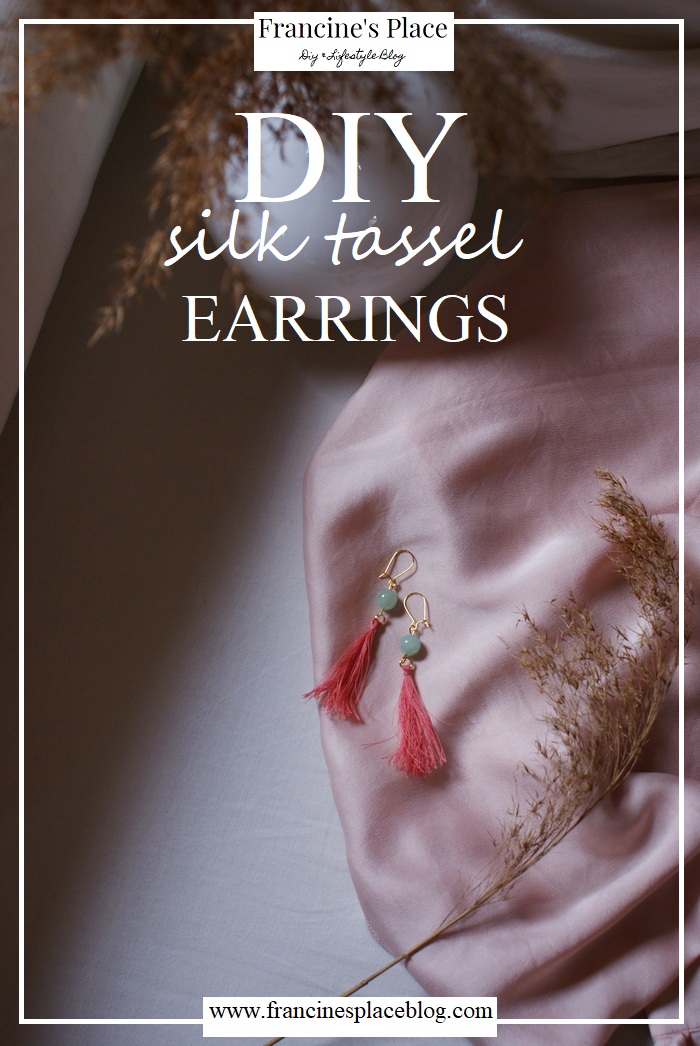 diy tassel earrings tutorial francinesplaceblog