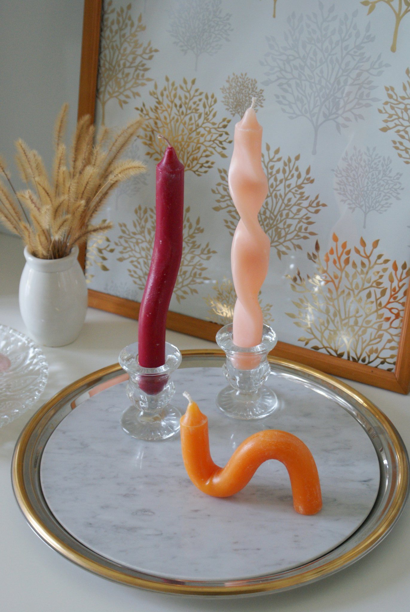 HOW TO MAKE DIY AESTHETIC TWISTED CANDLES (EASY TUTORIAL) - Francine's  Place Blog